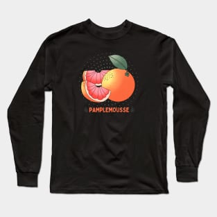 Grapefruit, Pamplemousse Long Sleeve T-Shirt